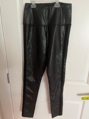 La Classe couture faux leather pants M
